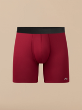 Breathe Ball Caddy™ Boxer Brief w/ Fly | Cabernet