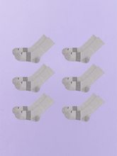 Essential Crew Sock 6-Pack | Heather Grey Pack