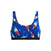 UltraModal™ Core Scoop Bralette | Patriotic Pops
