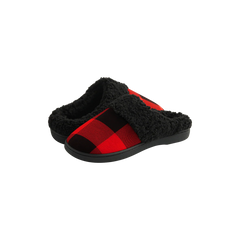 Hard Sole Slippers | Buffalo Plaid
