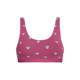 Stretch Cotton Scoop Bralette | Cozy Cups