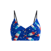 UltraModal™ FeelFree Ruched Bralette | Patriotic Pops