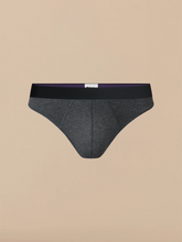 UltraModal™ Core Pouch Front Thong | Heather Charcoal