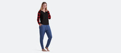 UltraModal™ Henley - Women's | Buffalo Plaid