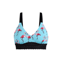 UltraModal™ Lace Longline Bralette | Love Birds