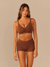 Curvy UltraModal™ FeelFree Ruched Bralette | Walnut Shell/Walnut Shell