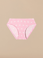 UltraModal™ Kids FeelFree Girls Bikini Brief 6-Pack | Seashore Heart Pack