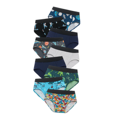 UltraModal™ Core Boys Brief 9-Pack | Splash and Stomp Pack