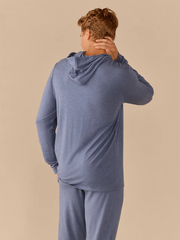 UltraModal™ Pullover Lounge Hoodie - Men's | Heather Navy