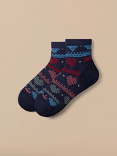 Essential Quarter Sock | Heart Sweater