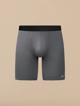 Breathe Long Boxer Brief w/ Fly | Grey