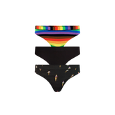 UltraModal™ FeelFree Thong 3-Pack | Pride Pack