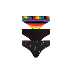 UltraModal™ FeelFree Thong 3-Pack | Pride Pack