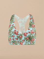 UltraModal™ FeelFree Racerback Bralette | Peonies