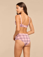 UltraModal™ FeelFree High Waist Cheeky | Blush Plaid