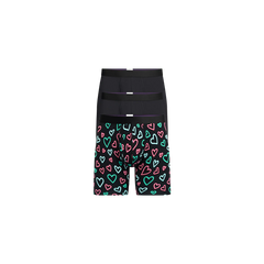 UltraModal™ Core Boxer Brief w/ Fly 3-Pack | Electric Hearts Pack