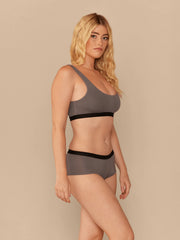 UltraModal™ Core Scoop Bralette | Grey