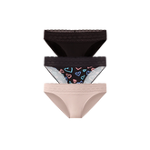 UltraModal™ Lace Bikini 3-Pack | Electric Hearts Pack
