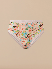 UltraModal™ Lace High-Waisted Cheeky Bikini | Cherry Blossom
