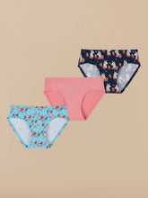 UltraModal™ Kids FeelFree Girls Bikini Brief 3-Pack | That's Alotl Llamas Pack