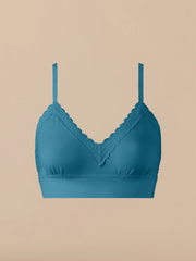 UltraModal™ Lace Plunge Bralette | Teal