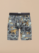 UltraModal™ Core Ball Caddy™ Long Boxer Brief w/ Fly | Poolside Tiger
