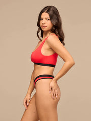UltraModal™ Core Scoop Bralette | Tomato