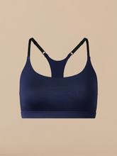 Breathe Racerback Bralette | Dark Sapphire