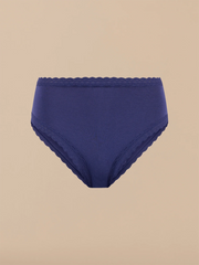UltraModal™ Lace High-Waisted Cheeky Bikini | Navy