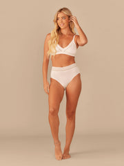 UltraModal™ Lace Triangle Bralette | White