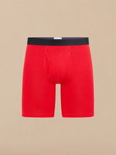 UltraModal™ Core Ball Caddy™ Long Boxer Brief w/ Fly | Chili Red