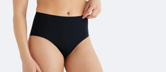 MoveMe High-Waisted Cheeky 10-Pack | Black