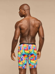 UltraModal™ Core Long Boxer Brief w/ Fly | Painted Pride