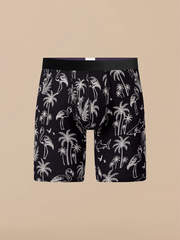 UltraModal™ Core Long Boxer Brief w/ Fly | Black Wild Life