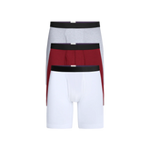 UltraModal™ Core Long Boxer Brief w/ Fly 3-Pack | Classic Cabernet Pack