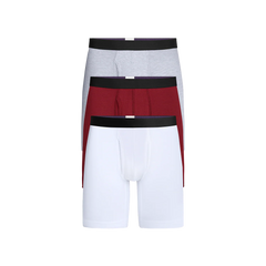UltraModal™ Core Long Boxer Brief w/ Fly 3-Pack | Classic Cabernet Pack