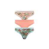 UltraModal™ Lace Tanga 3-Pack | Blossom Pack