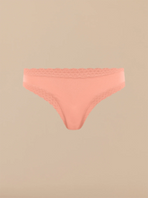 UltraModal™ Lace Tanga | Lobster Bisque