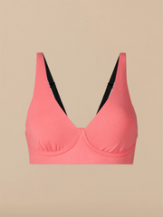 UltraModal™ FeelFree Longline Bralette | Fiery Coral