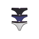 UltraModal™ Core Thong 3-Pack | Classic Navy Pack