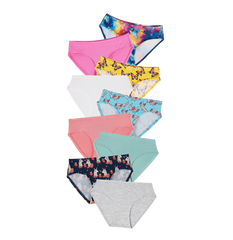 UltraModal™ FeelFree Girls Bikini Brief 9-Pack | Cosmic Llama Pack