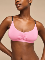 UltraModal™ FeelFree Ruched Bralette | Pop Pink