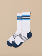 Essential Crew Sock | White/Navy