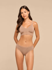 UltraModal™ Lace Longline Bralette | Cocoa