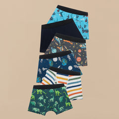 UltraModal™ Kids Core Boys Boxer Brief 6-Pack | Jawsome Adventure Pack