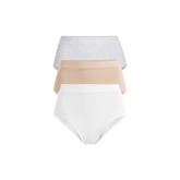 UltraModal™ FeelFree High-Waisted Cheeky 3-Pack | Light Classics Pack