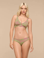UltraModal™ FeelFree Longline Bralette | Electric Zebra