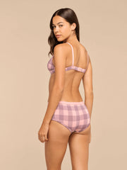 UltraModal™ FeelFree Triangle Bralette | Blush Plaid