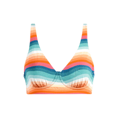 UltraModal™ FeelFree Longline Bralette | Pool Stripes