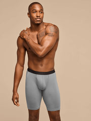UltraModal™ Core Ball Caddy Long Boxer Brief w/ Fly | Wherever I Go He Goes